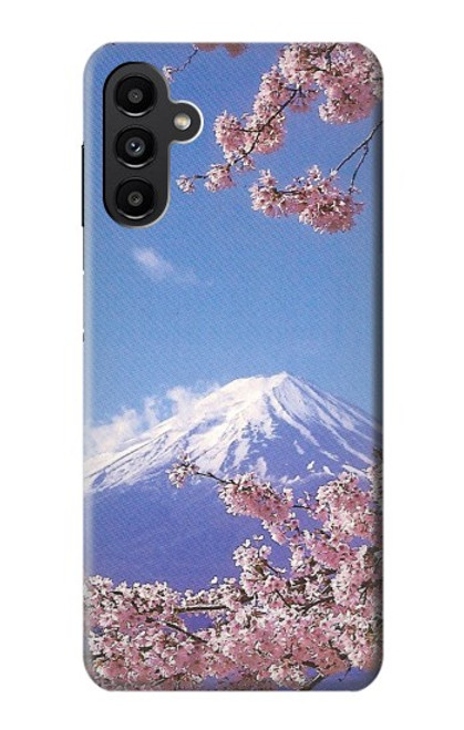 S1060 Mount Fuji Sakura Cherry Blossom Case For Samsung Galaxy A13 5G