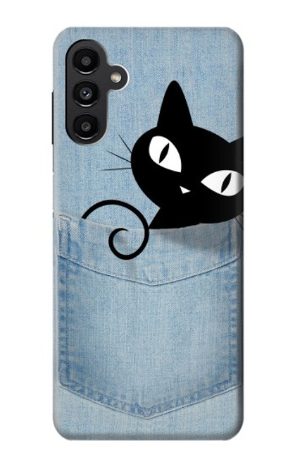 S2641 Pocket Black Cat Case For Samsung Galaxy A13 5G