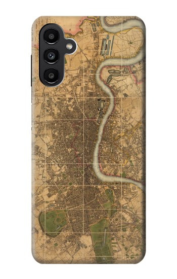 S3230 Vintage Map of London Case For Samsung Galaxy A13 5G