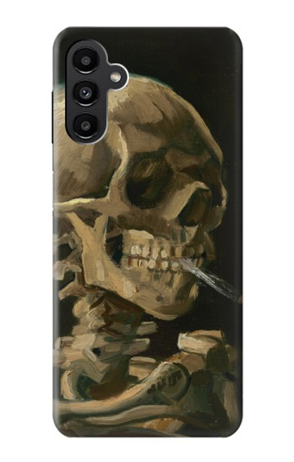 S3358 Vincent Van Gogh Skeleton Cigarette Case For Samsung Galaxy A13 5G