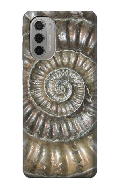 S1788 Ammonite Fossil Case For Motorola Moto G51 5G