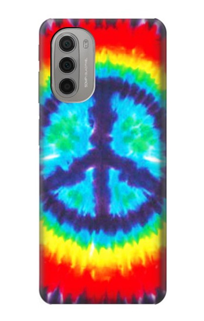 S1870 Tie Dye Peace Case For Motorola Moto G51 5G