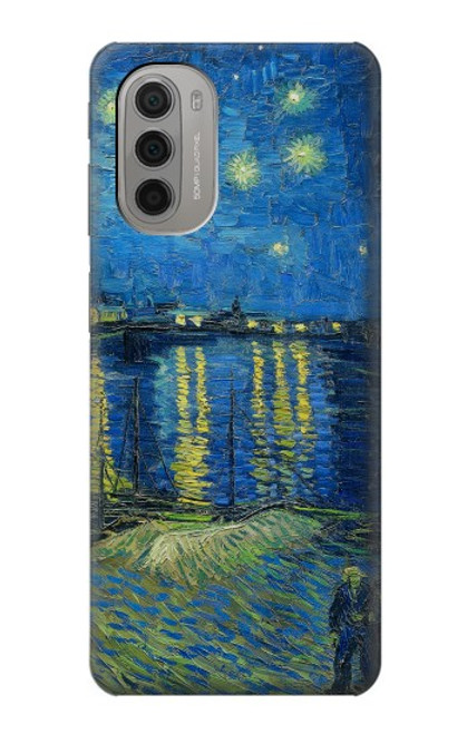 S3336 Van Gogh Starry Night Over the Rhone Case For Motorola Moto G51 5G