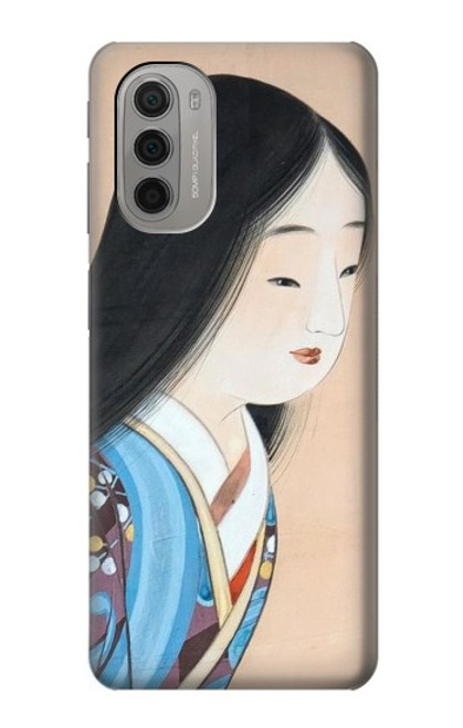 S3483 Japan Beauty Kimono Case For Motorola Moto G51 5G