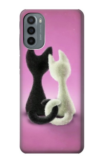 S1832 Love Cat Case For Motorola Moto G31