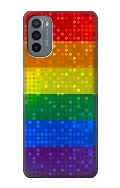 S2683 Rainbow LGBT Pride Flag Case For Motorola Moto G31