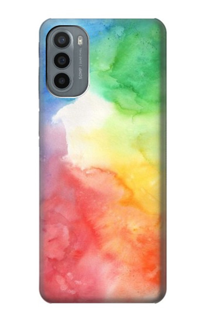 S2945 Colorful Watercolor Case For Motorola Moto G31