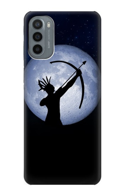 S3489 Indian Hunter Moon Case For Motorola Moto G31