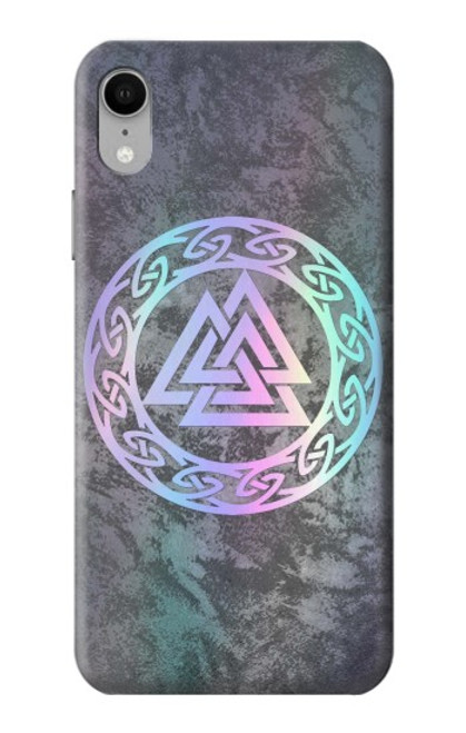 S3833 Valknut Odin Wotans Knot Hrungnir Heart Case For iPhone XR