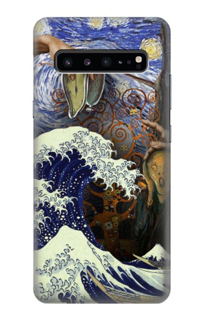 S3851 World of Art Van Gogh Hokusai Da Vinci Case For Samsung Galaxy S10 5G