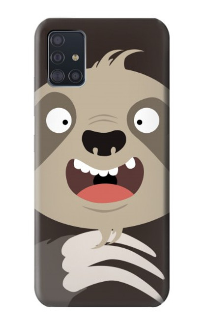 S3855 Sloth Face Cartoon Case For Samsung Galaxy A51 5G