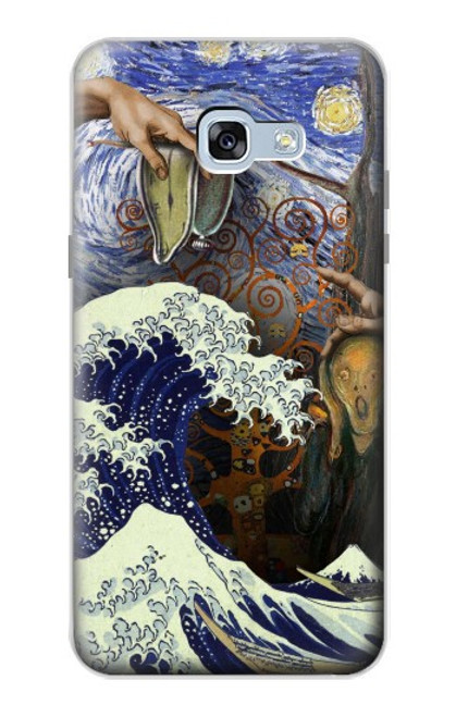 S3851 World of Art Van Gogh Hokusai Da Vinci Case For Samsung Galaxy A5 (2017)
