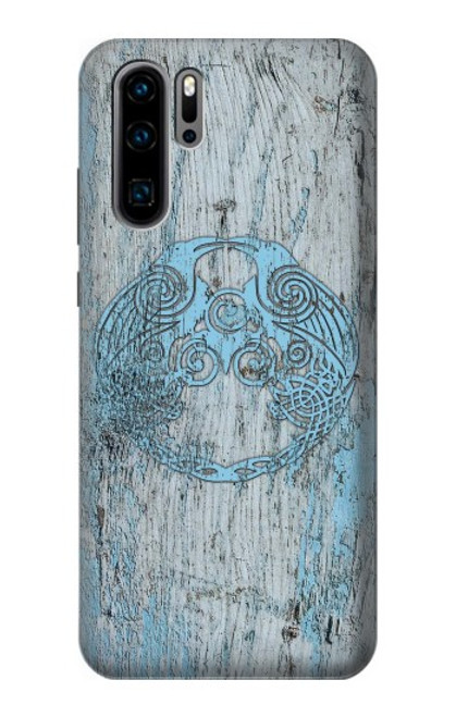 S3829 Huginn And Muninn Twin Ravens Norse Case For Huawei P30 Pro