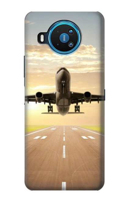 S3837 Airplane Take off Sunrise Case For Nokia 8.3 5G