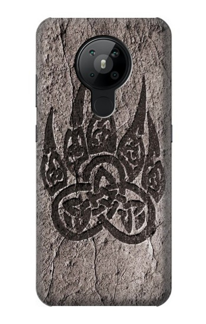 S3832 Viking Norse Bear Paw Berserkers Rock Case For Nokia 5.3