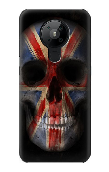 S3848 United Kingdom Flag Skull Case For Nokia 5.3