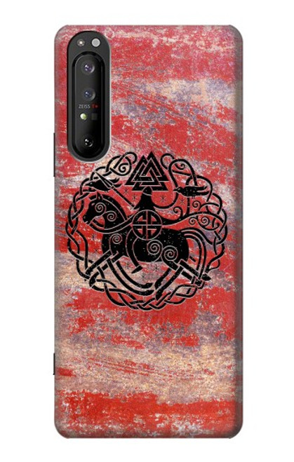 S3831 Viking Norse Ancient Symbol Case For Sony Xperia 1 II