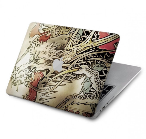 S0122 Yakuza Tattoo Hard Case For MacBook Pro 14 M1-M5 A2442,A2779,A2992,A2918,A3112,A3185,A3401,A3434,A3112