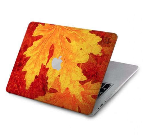 S0479 Maple Leaf Hard Case For MacBook Pro 14 M1,M2,M3 (2021,2023) - A2442, A2779, A2992, A2918