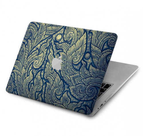 S0568 Thai Art Hard Case For MacBook Pro 14 M1-M5 A2442,A2779,A2992,A2918,A3112,A3185,A3401,A3434,A3112