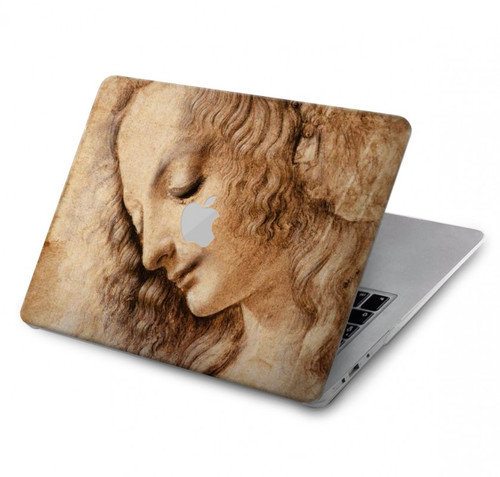 S1045 Leonardo da Vinci Woman's Head Hard Case For MacBook Pro 14 M1,M2,M3 (2021,2023) - A2442, A2779, A2992, A2918
