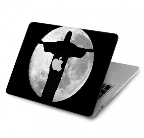 S2511 Jesus Statue Christ Rio de Janeiro Hard Case For MacBook Pro 14 M1-M5 A2442,A2779,A2992,A2918,A3112,A3185,A3401,A3434,A3112