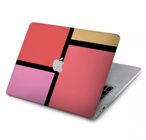 S2795 Cheek Palette Color Hard Case For MacBook Pro 14 M1-M5 A2442,A2779,A2992,A2918,A3112,A3185,A3401,A3434,A3112