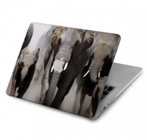 S3142 African Elephant Hard Case For MacBook Pro 14 M1,M2,M3 (2021,2023) - A2442, A2779, A2992, A2918