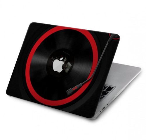 S3531 Spinning Record Player Hard Case For MacBook Pro 14 M1-M5 A2442,A2779,A2992,A2918,A3112,A3185,A3401,A3434,A3112
