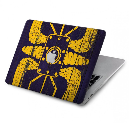 S3546 Roman Shield Blue Hard Case For MacBook Pro 14 M1-M5 A2442,A2779,A2992,A2918,A3112,A3185,A3401,A3434,A3112