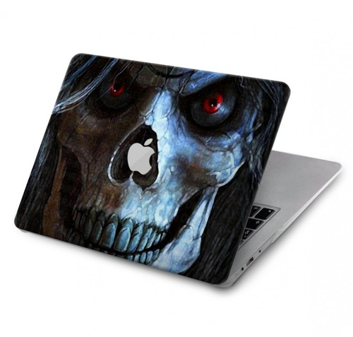 S2585 Evil Death Skull Pentagram Hard Case For MacBook Pro 16 M1,M2 (2021,2023) - A2485, A2780