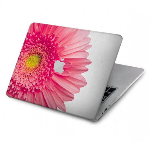 S3044 Vintage Pink Gerbera Daisy Hard Case For MacBook Pro 16 M1,M2 (2021,2023) - A2485, A2780