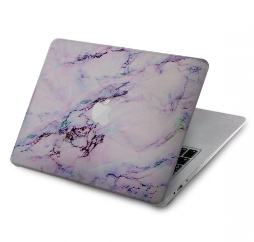 S3215 Seamless Pink Marble Hard Case For MacBook Pro 16 M1,M2 (2021,2023) - A2485, A2780