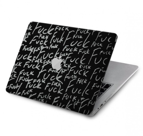 S3478 Funny Words Blackboard Hard Case For MacBook Pro 16 M1,M2 (2021,2023) - A2485, A2780