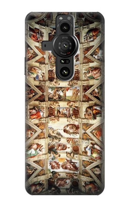 S0177 Michelangelo Chapel ceiling Case For Sony Xperia Pro-I