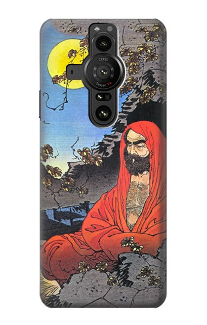 S2234 Zen Master Bodhidharma Yoshitoshi Case For Sony Xperia Pro-I