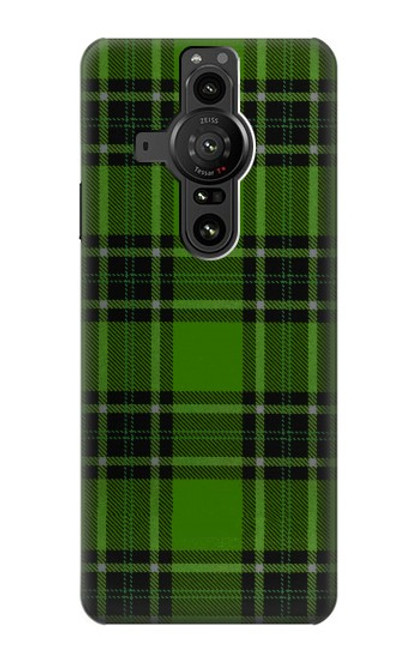 S2373 Tartan Green Pattern Case For Sony Xperia Pro-I