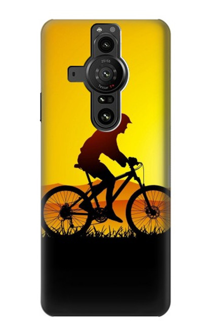 S2385 Bicycle Bike Sunset Case For Sony Xperia Pro-I