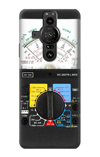 S2660 Analog Multimeter Graphic Printed Case For Sony Xperia Pro-I