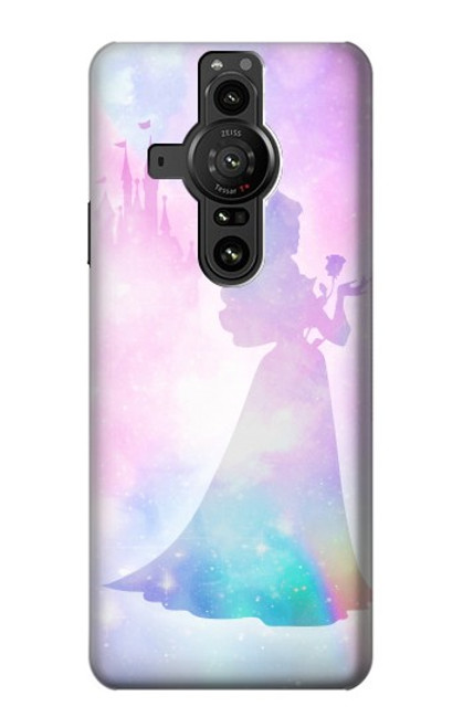 S2992 Princess Pastel Silhouette Case For Sony Xperia Pro-I