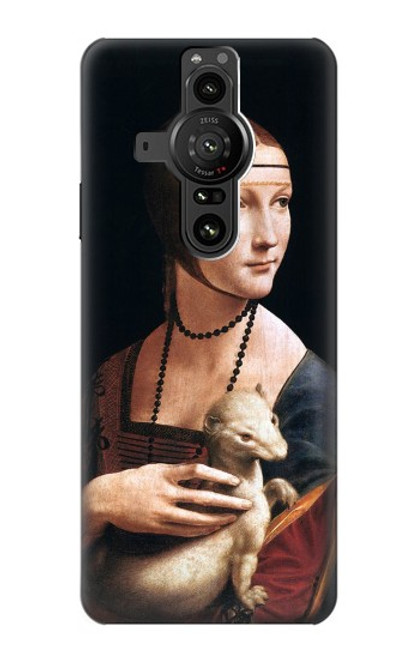 S3471 Lady Ermine Leonardo da Vinci Case For Sony Xperia Pro-I