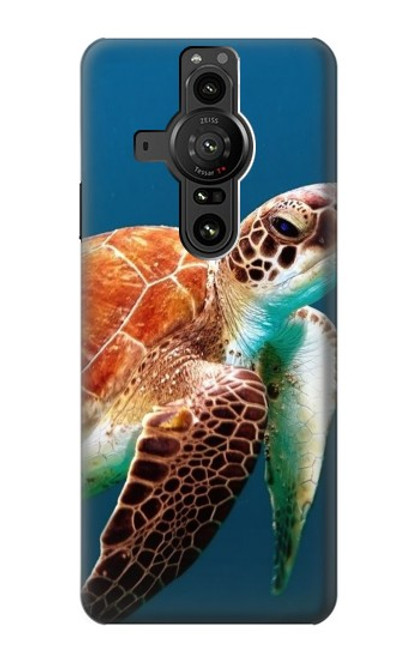 S3497 Green Sea Turtle Case For Sony Xperia Pro-I