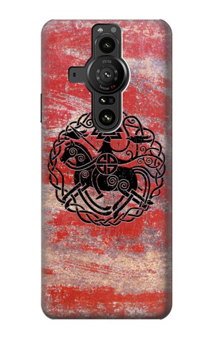 S3831 Viking Norse Ancient Symbol Case For Sony Xperia Pro-I