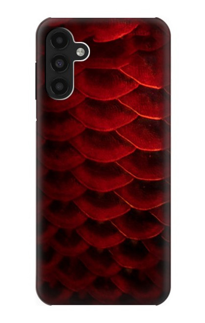 S2879 Red Arowana Fish Scale Case For Samsung Galaxy A13 4G