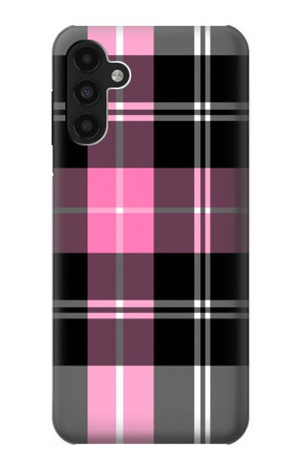 S3091 Pink Plaid Pattern Case For Samsung Galaxy A13 4G