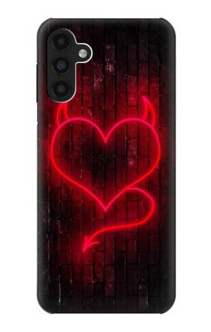 S3682 Devil Heart Case For Samsung Galaxy A13 4G