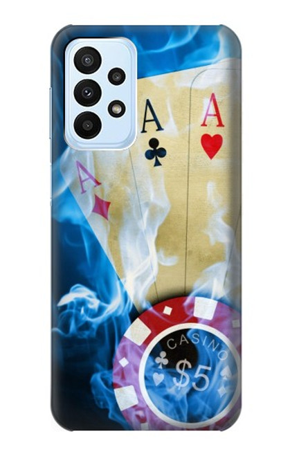 S0348 Casino Case For Samsung Galaxy A23