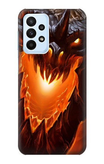 S0414 Fire Dragon Case For Samsung Galaxy A23