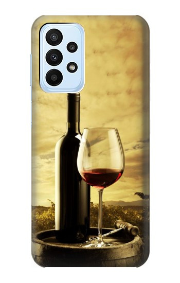 S2042 A Grape Vineyard Grapes Bottle Red Wine Case For Samsung Galaxy A23