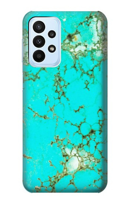 S2377 Turquoise Gemstone Texture Graphic Printed Case For Samsung Galaxy A23